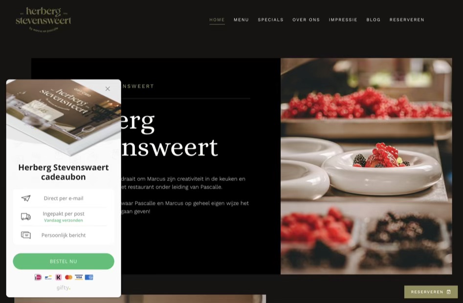 Aanwijzing tickets bestellen 2