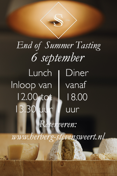End of summer tasting