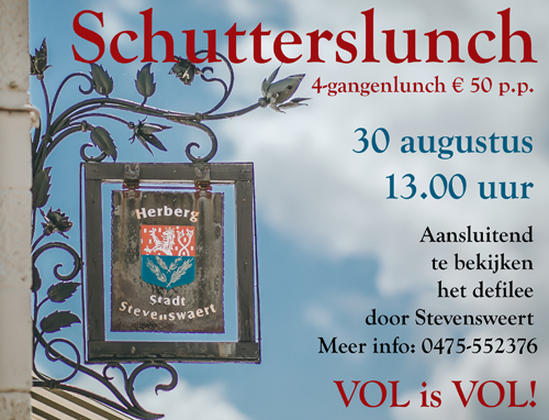 Schuttersfeest Stevensweert 2026